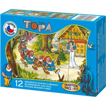 Topa kocky snehulienka 12 ks