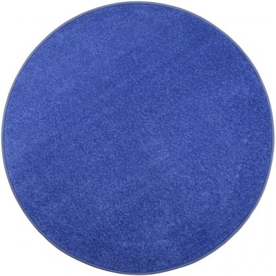 Vopi koberce Kusový koberec Eton modrý 82 kruh - 80x80 (priemer) kruh cm Modrá