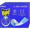 Raid elektrický odpařovač a polštářky proti komárům 1 odpařovač + 10 polštářků