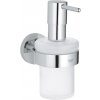 Grohe Essentials 40448001 Dávkovač tekutého mydla s držiakom, Chróm 40448001