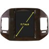 HIZPO MBPJR9701 Autorádio 9,7“ Android 13 pre Mitsubishi Pajero V60, V68, V73 Farba: 4S9701 (4+32GB) - Hnedý rámček