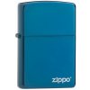 Zippo Sapphire modrá Logo 27042