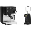 Rancilio Silvia BC, čierna + Eureka Helios 75, black