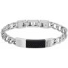 Fossil Moderný pánsky oceľový náramok JF04411040