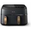 PHI Philips 3000 series NA352/00 fritéza Dvojitý 9 L Samostatný 2750 W Teplovzdušná fritéza Čierna, Bronzová