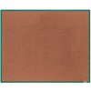 Korková nástenka boardOK v hliníkovom ráme, 1500 x 1200 mm, zelený rám