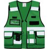 Korntex Bonn Reflexná vesta pre špeciálne jednotky KX040 Green M/XL