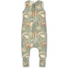 Sleepee Celoročný spací vak s nohavicami Bohemian Green/Bohemian Botanic M