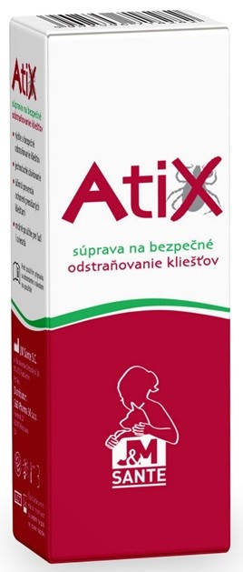 ATIX súprava na odstraňovanie kliešťov 9 ml sprej pinzeta JM Sante od 10,5  € - Heureka.sk
