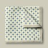 Charles Tyrwhitt Linen/Silk Geo Print Pocket Square Lemon
