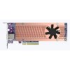 QNAP QM2-2P410G1T Rozširujúca karta PCIe pre NAS / 2 x sloty M.2 2280 / 1x RJ-45 / PCIe Gen4 x8 (QM2-2P410G1T)