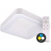 T-LED SMART TUYA Biele LED stropné svietidlo hranaté 600x600mm 60W CCT s DO 105565