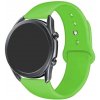 eses Základný silikónový náhradný remienok pre smart hodinky 22 mm Farba: zelená