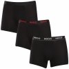 3PACK pánske boxerky HUGO čierné (50517886 991) L 120 dní na výmenu alebo vrátenie tovaru!