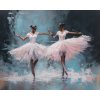 ZUTY Obrazy na stenu - Baletky v ružových šatách Rámovanie: bez rámu a bez vypnutia plátna, Rozmer: 40x50 cm