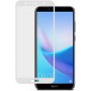 VSETKONAMOBIL 9760 3D Tvrdené sklo Huawei Y6 2018 biele