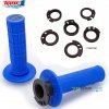 Torc1 DEFY LockOn gripy 1/2waffle soft 4T, t.modrá