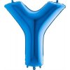 Nafukovací balónik písmeno Y modré 102 cm - Grabo