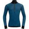 Devold Wool Mesh 190 Zip Neck Man Flood/Caviar