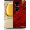 Picasee silikónový prehľadný obal pre Huawei P50 - Red