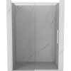 Mexen Rox posuvné sprchové dvere 160 cm, transparentné, biele - 8C2-160-000-20-00