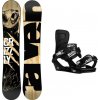 Raven Grizzly snowboard + Gravity Indy black viazanie - 154 cm + L (EU 42-45)