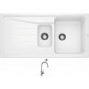 Blanco SONA 6 S biela 519855 + Blanco MIDA-S chróm 521454