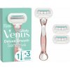 Gillette Venus Deluxe Smooth Sensitive Rosegold + hlavice 3 ks