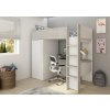 TRS-SPAIN Poschodová posteľ so stolom Bo9 - cascina, white