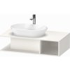 Duravit D-Neo skrinka 100x55x26 cm závesná kúpeľňová skrinka pod umývadlo biela DE492902222