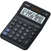 CASIO kalkulačka MS 10 F, černá, stolní, desetimístná