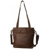 Dámska kožená taška na rameno Buffalo Pull Vintage Leather 24x24x9cm hnedá