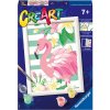Ravensburger Kreatívne a výtvarné hračky 201877 CreArt Ružový plameniak 4005556201877
