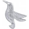 Silvego Strieborná brošňa kolibrík Juicy PRM10117