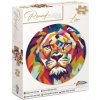 Okrúhle puzzle Lion 68 cm - 1000 ks (puzzle)