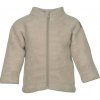 Mikk-Line dětská vlněná merino mikina Offwhite 50001 Velikost: 56 Merino vlna