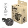 Club3D Auto nabíječka pro Notebooky 63W, 2 porty (USB-A + USB-C)