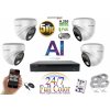 Monitorrs Security Full Color AI IP 4 kamerový set WDome (6022K4) (Monitorrs Security)