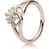 Prsteň PANDORA Pozlátený Spojené kráľovské srdce 50 _S 187685-50