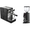 Stone Espresso Plus + Eureka Atom W 75, black