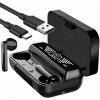 BEZDRÔTOVÉ BLUETOOTH SLÚCHADLÁ DO UŠÍ + ŠPORTOVÁ POWERBANKA 5.1 BATERKA
