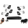 Monitorrs Security AHD 5 kamerový set 2 MPix Tube (6030K5) (Monitorrs Security)