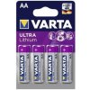 VARTA Ultra Lithium AA 4ks 6106301404
