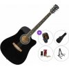 Pasadena SG028C SET Black Akustická gitara