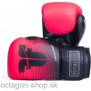 Boxerské rukavice - Fighter - Training PU - čierne/ružové