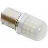 LED automobilová žiarovka P21W R10W R5W Ba15s 12V 24V DC Biela Teplá 3000K
