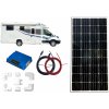 Kompletný solárny set na karavan Solarfam 200wp s MPPT ovládačom (solárny set s držiakom panelu a kabelážou)