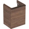 Geberit Smyle Square Skrinka pod malé umývadlo 49x41x62 cm,ľavá,závesná,1 dv,orech hickory GEB 500.364.JR.1