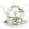 Clayre & Eef Porcelánový tea for one Tropical birds - 0,46L - Clayre & Eef