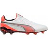 Pánske kopačky Puma, KING ULTIMATE FG/AG biela,lososová, 44.5 EU